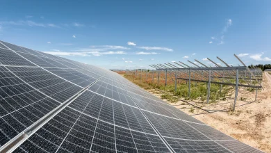 Symbolbild: Die Bauarbeiten am Solarpark als erstem Teil des Energieparks in Gundelsheim haben begonnen. Quelle: EnBW / Paul-Langrock.de