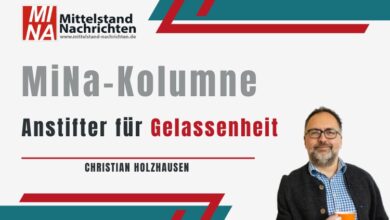 Anstifter für Gelassenheit Kolumne von Christian Holzhausen.